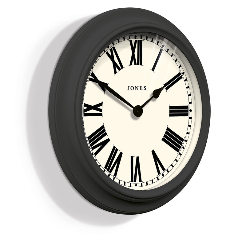 Jones Clocks Jones 50cm Wall Clock & Reviews Wayfair.co.uk